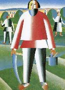 Kasimir Malevich In the grass field Spain oil painting artist